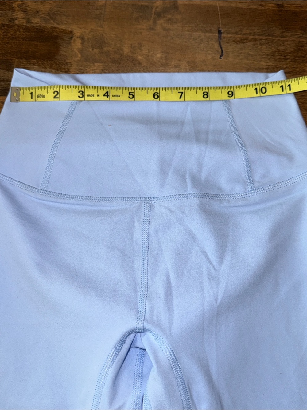 FREE PEOPLE Movement Sky Blue 7/8 Leggings Small Yoga Athleisure Workout - Picture 5 of 7